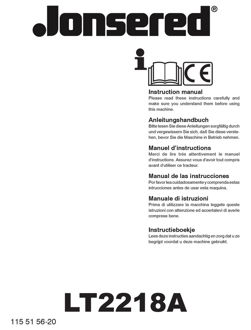Jonsered LT2218A User manual