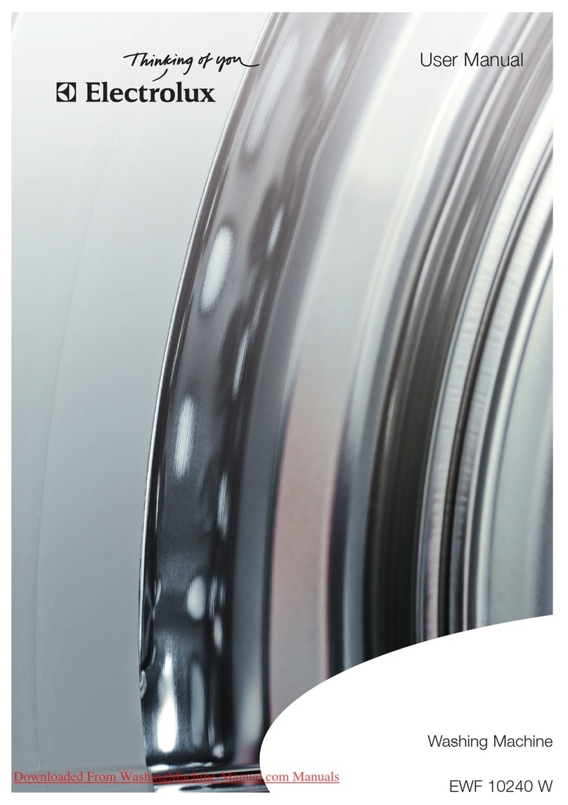 Electrolux EWF 10240 W user manual