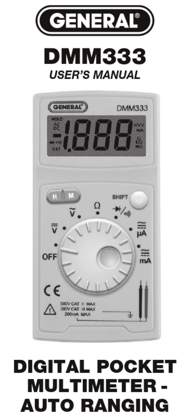 General DMM333 user manual