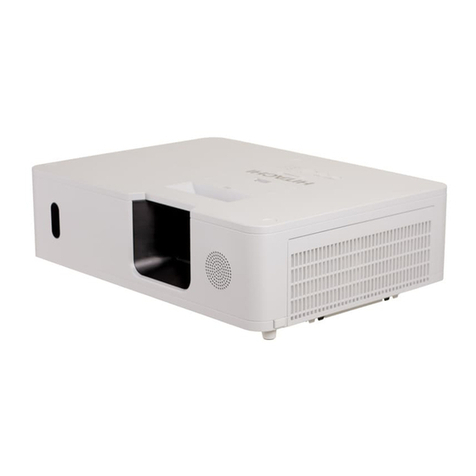 Hitachi CP-WU5500 user manual