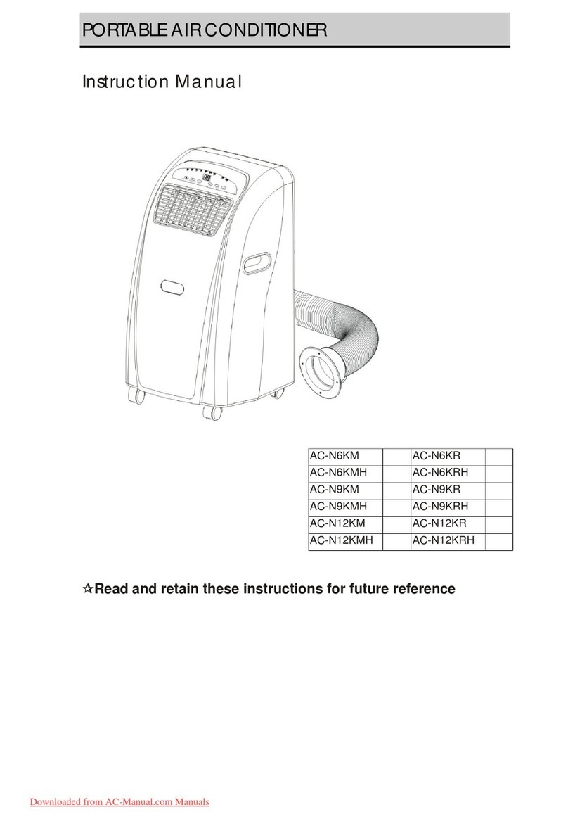 General Climate ac-n9krh User manual