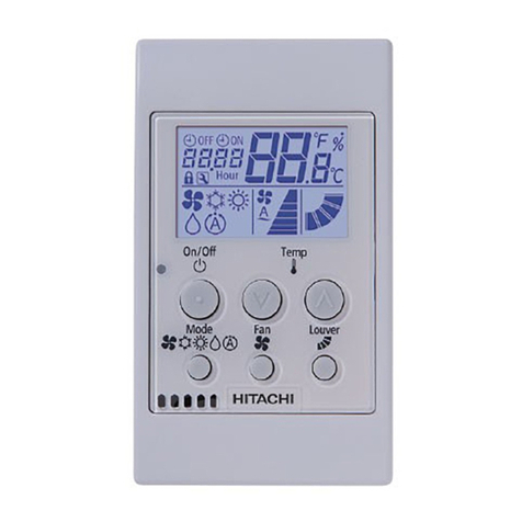 Hitachi PC-ARH Installation and operation manual