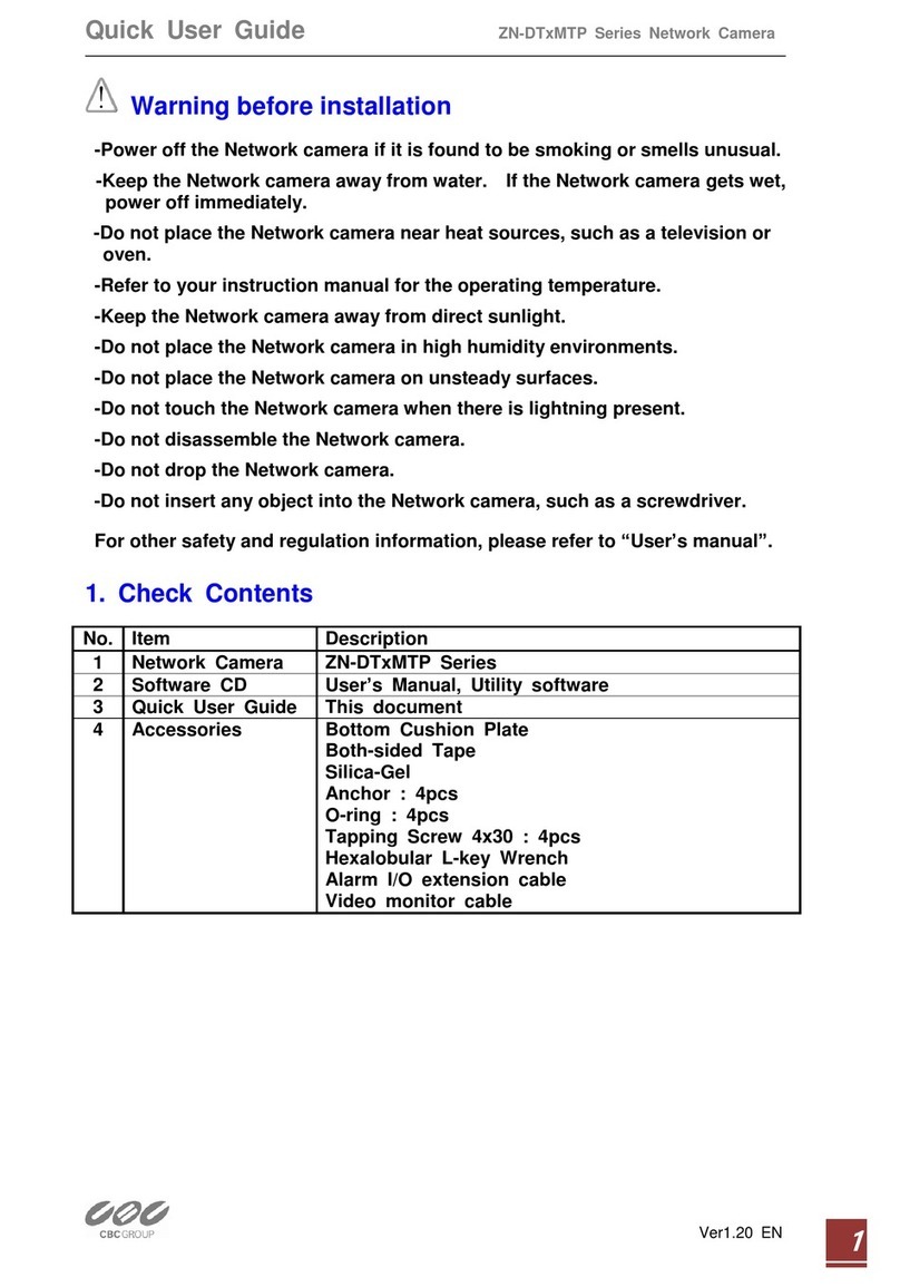ITX SECURITY ZN-DTxMTP series Quick user guide