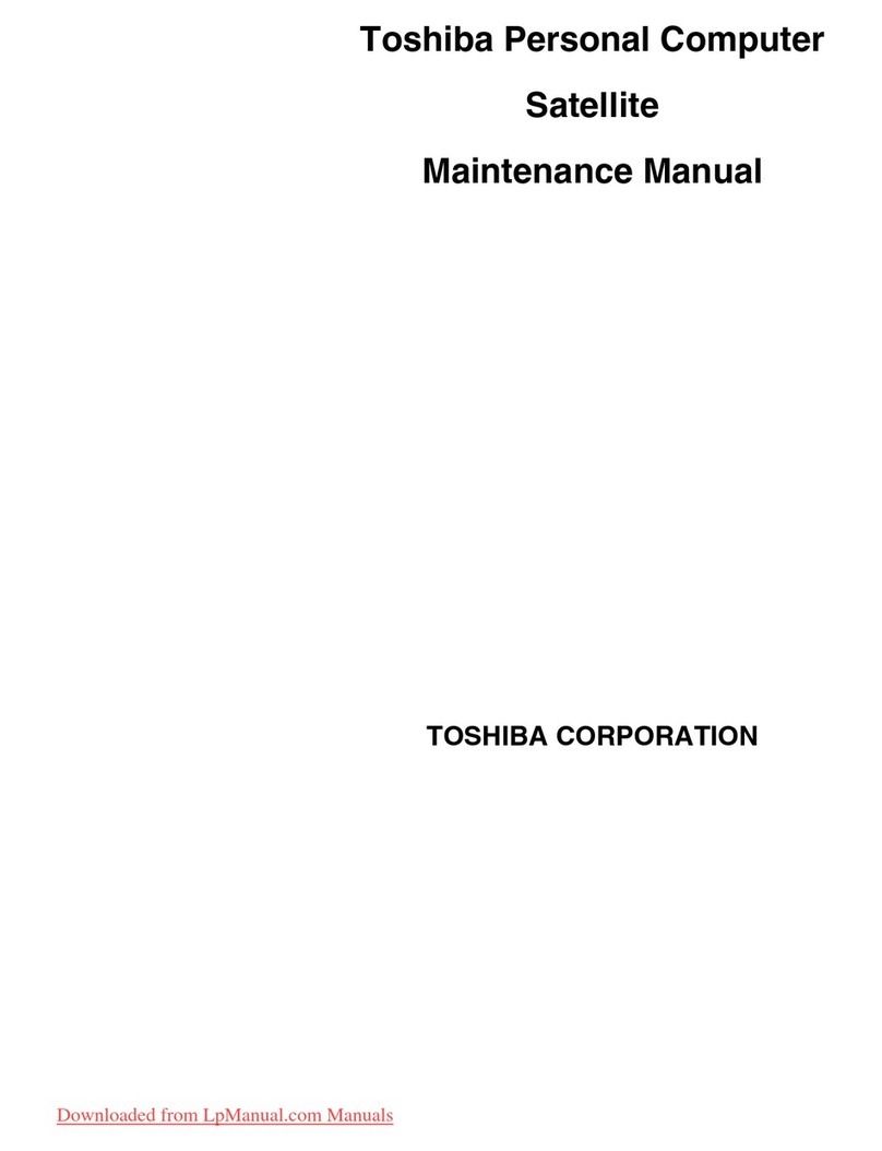 Toshiba M645-S4080 User manual