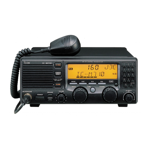 Icom IC-M710 Service manual