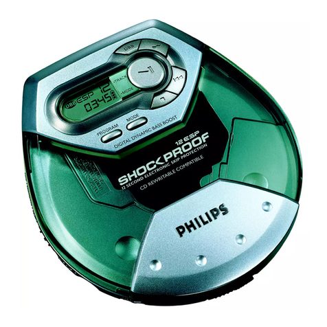 Philips Shockproof AX2100 User manual Philips Shockproof AX2100 User manual