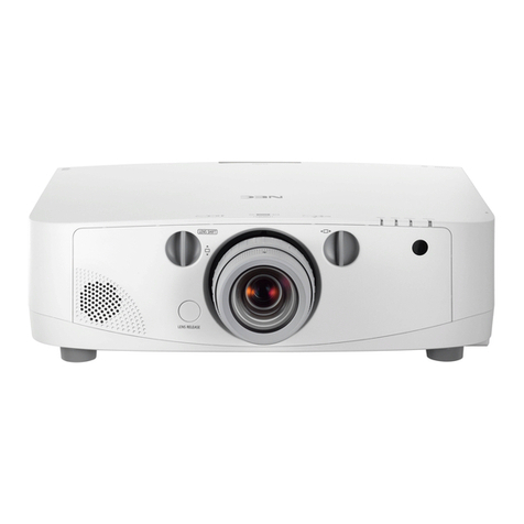 NEC PA600X Series User manual