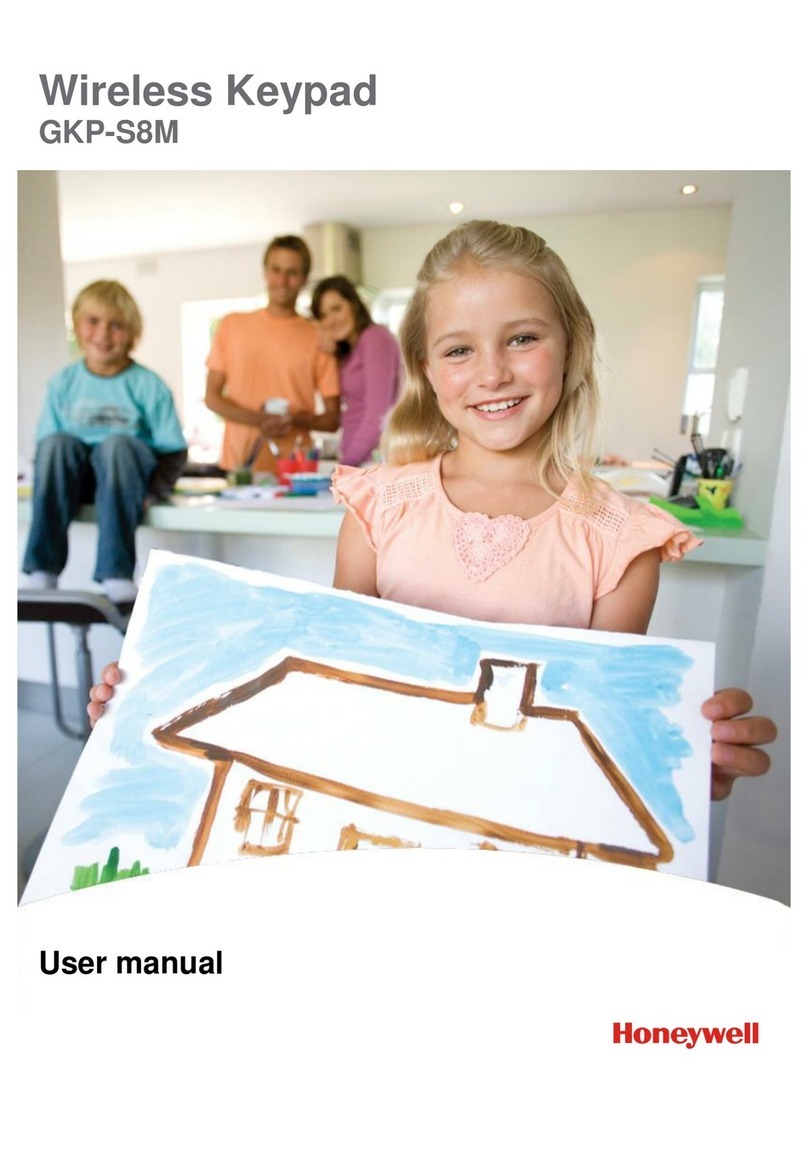 Honeywell GKP-S8M User manual