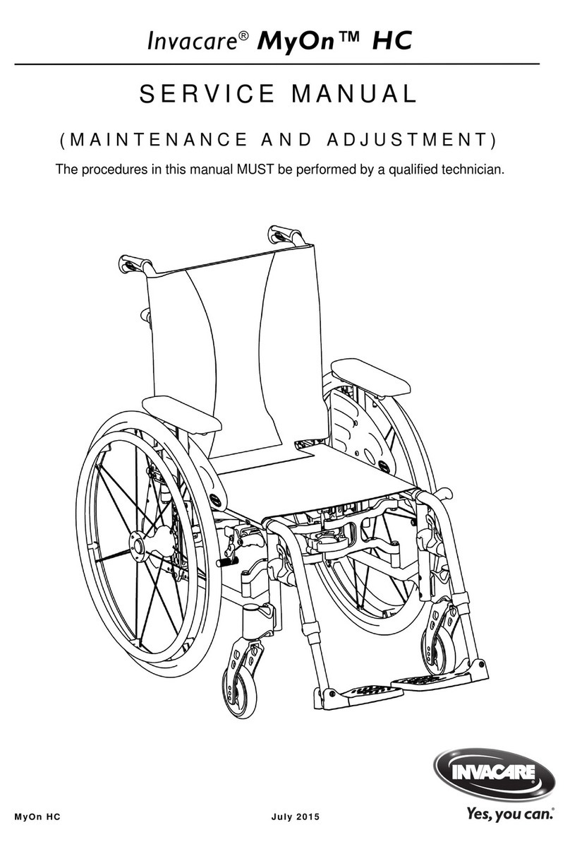 Invacare MyOn HC Service manual