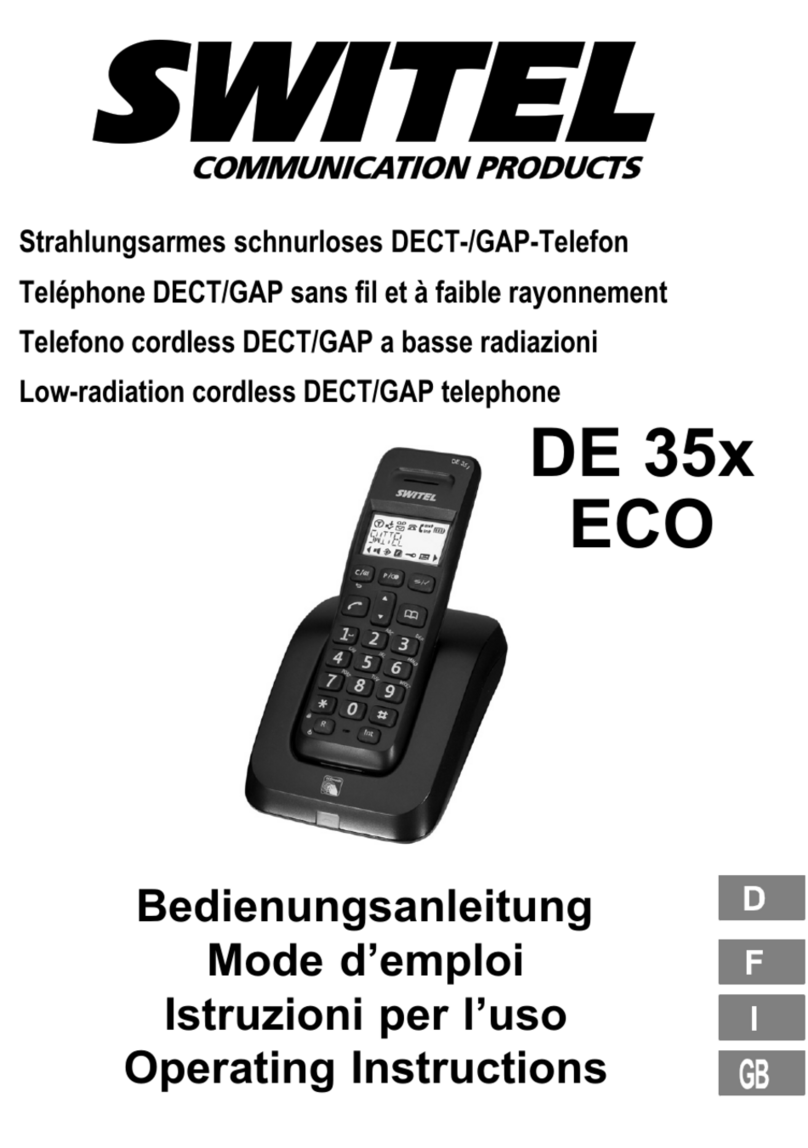 switel DE 35 series User manual