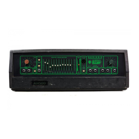 TRACE ELLIOT AH500X series 6 Service manual