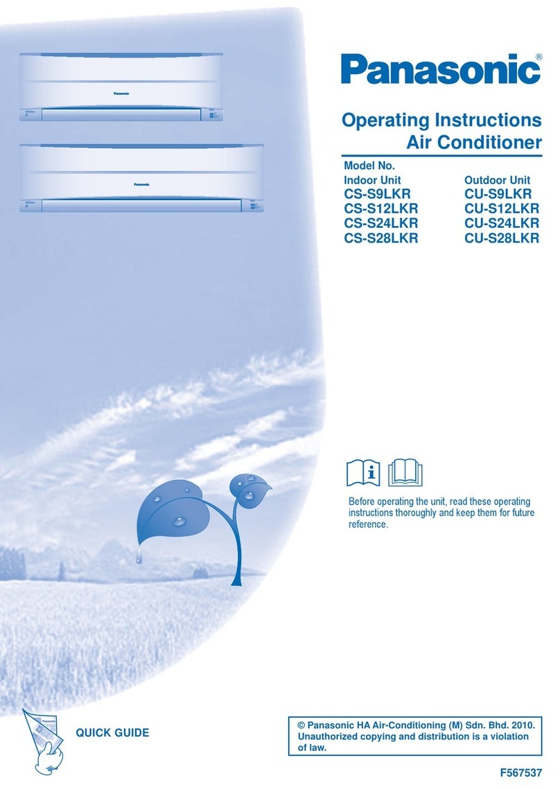 Panasonic CS-S9LKR User manual