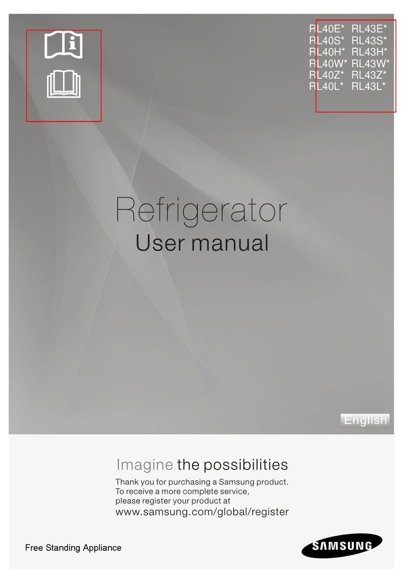 Samsung RL40E Series User manual Samsung RL40E Series User manual