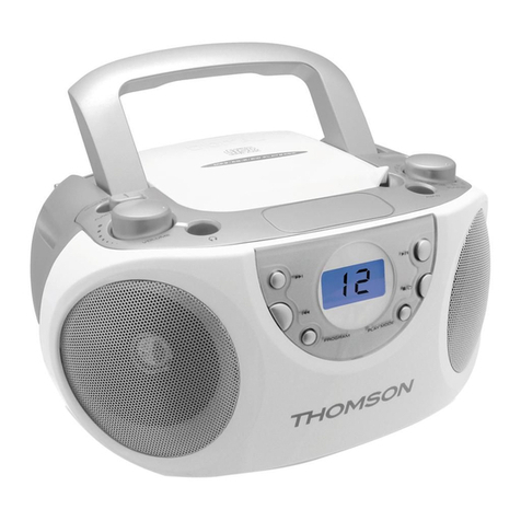 THOMSON RCD150 User manual THOMSON RCD150 User manual