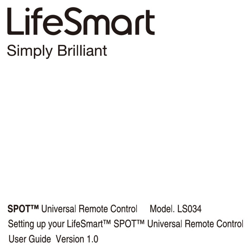 Life Smart SPOT LS034 user guide