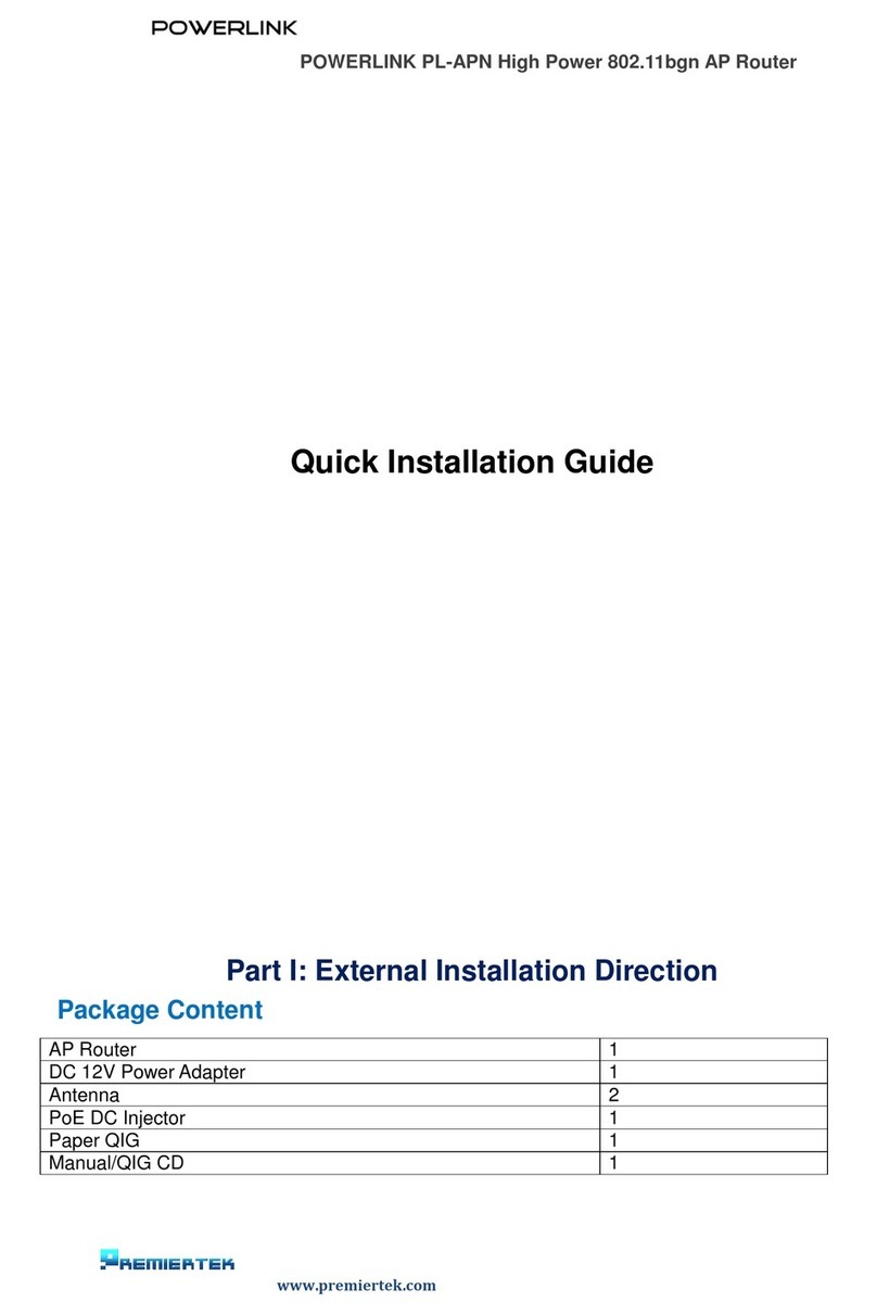 Powerlink PL-APN Quick installation guide