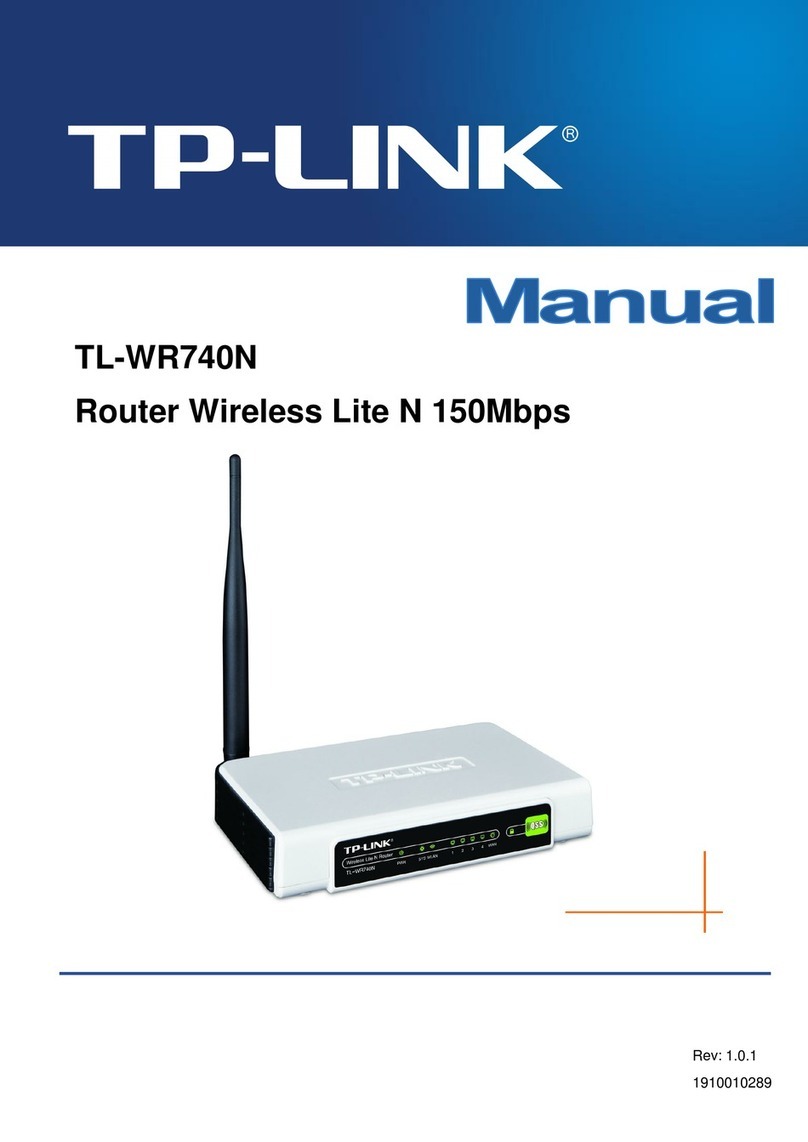 TP-Link TL- WR740N manual