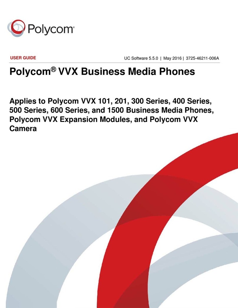 Polycom VVX 101 User manual