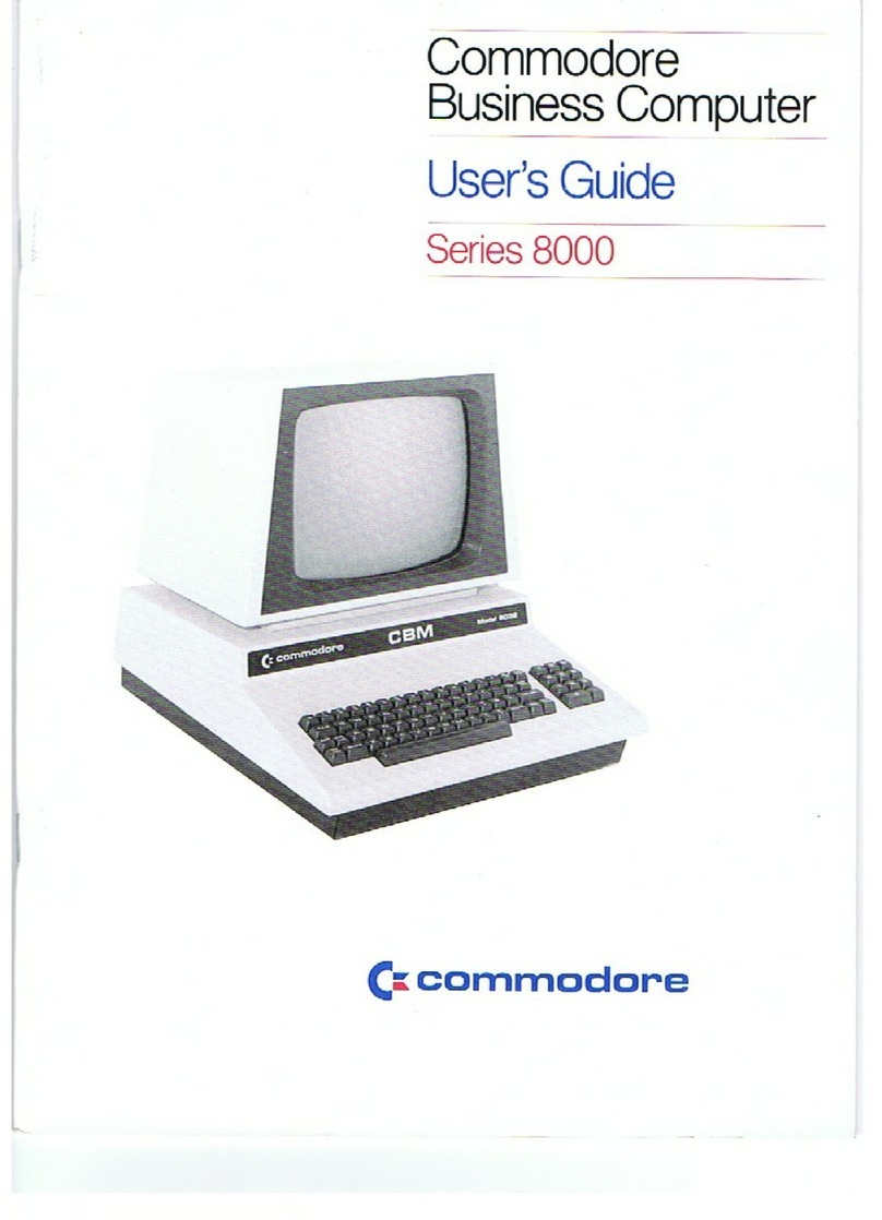Commodore 8000 Series user guide
