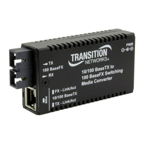 Transition Networks M/E-PSW-FX-02 User manual