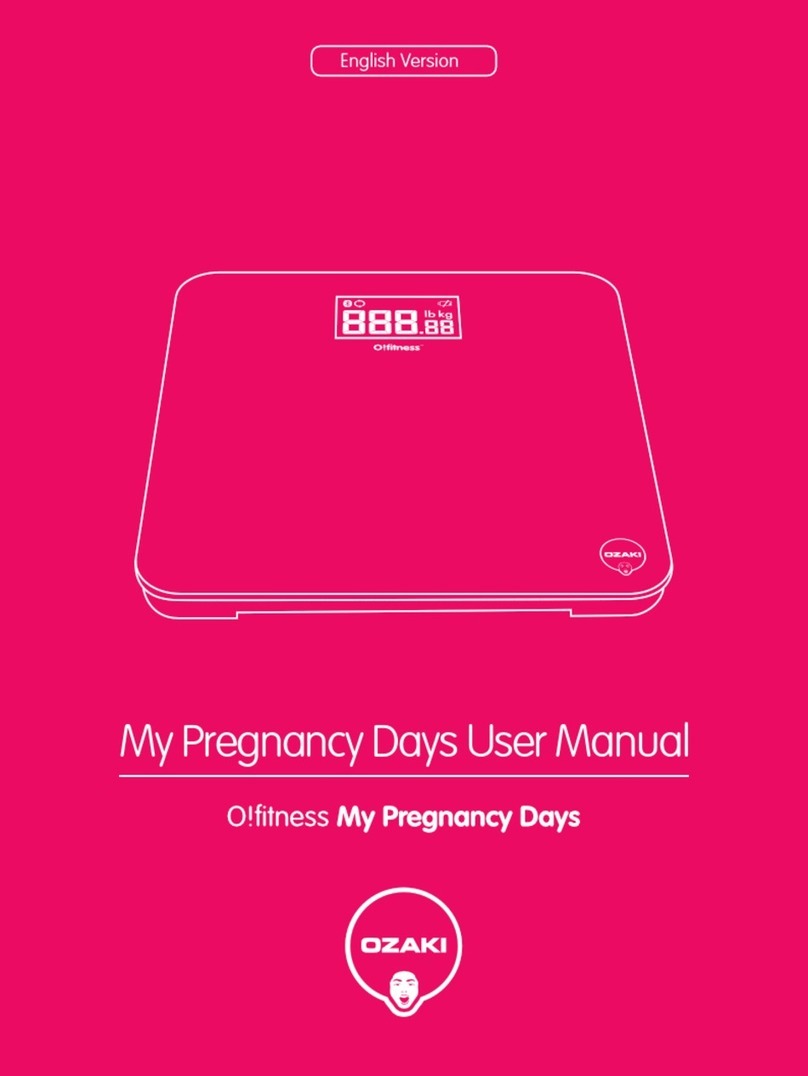 Ozaki OH013 O!fitness My Pregnancy Days User manual