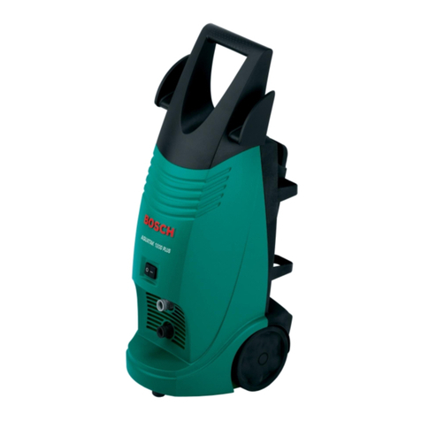 Bosch Aquatak 1200 Plus User manual