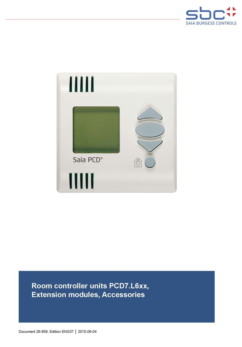 SBC PCD7.L630 instruction manual