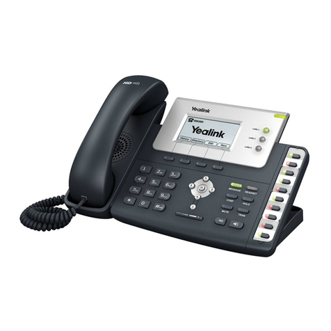 Yealink Yealink SIP-T26P User manual