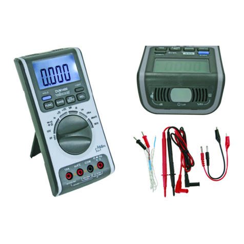 Velleman DVM1400 User manual