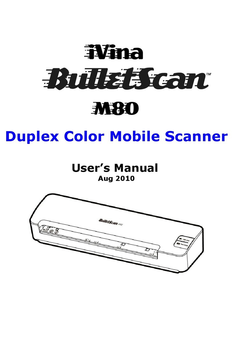 BulletScan M80 User manual