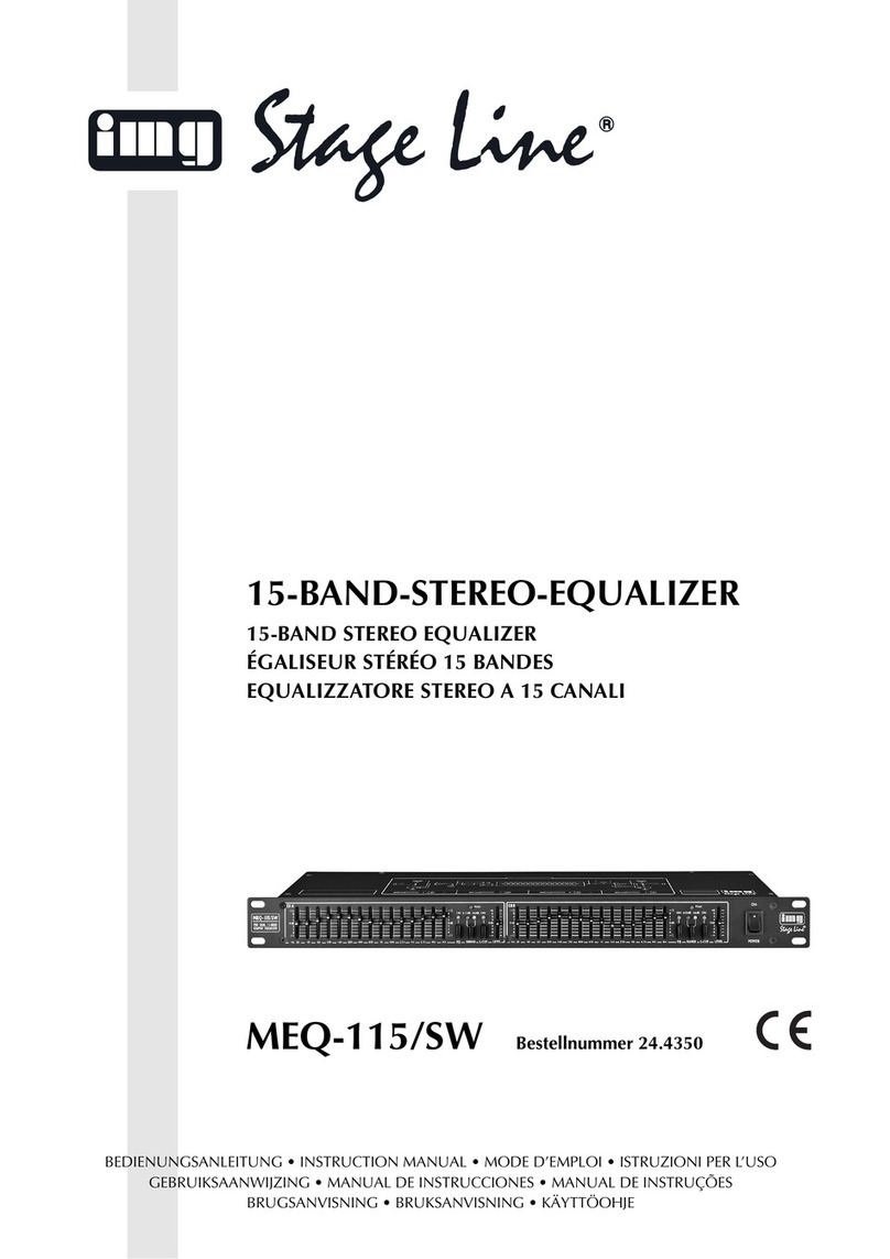 Stageline MEQ-115/SW instruction manual