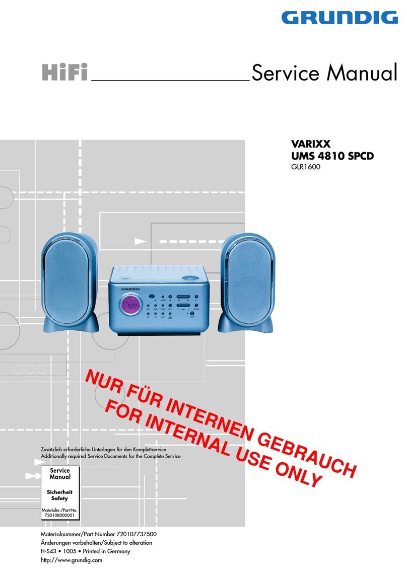 Grundig VARIXX UMS 4810 SPCD User manual Grundig VARIXX UMS 4810 SPCD User manual