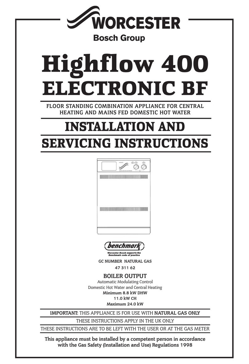 Worcester Highflow 400 BF User guide