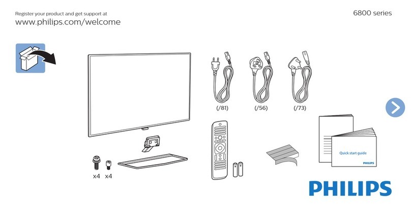 Philips 6800 series User manual