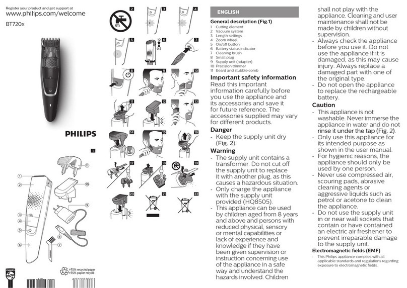 Philips BT720x series User manual