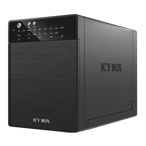 Icy Box IB-RD3640SU3E2/SU3 User manual Icy Box IB-RD3640SU3E2/SU3 User manual