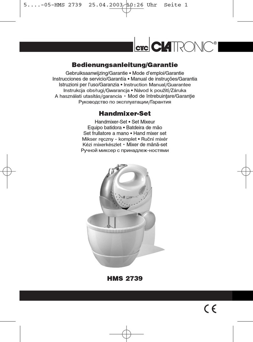 Clatronic HMS 2739 Technical specifications
