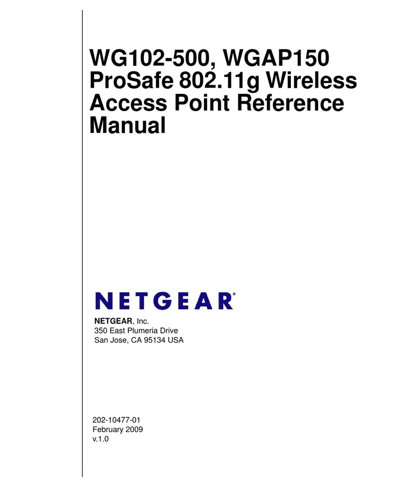 NETGEAR ProSafe WG102-500 User manual