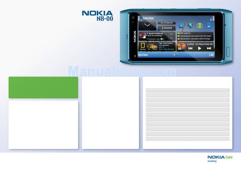 Nokia N800 - Internet Tablet - OS 2007 Quick start guide Nokia N800 - Internet Tablet - OS 2007 Quick start guide