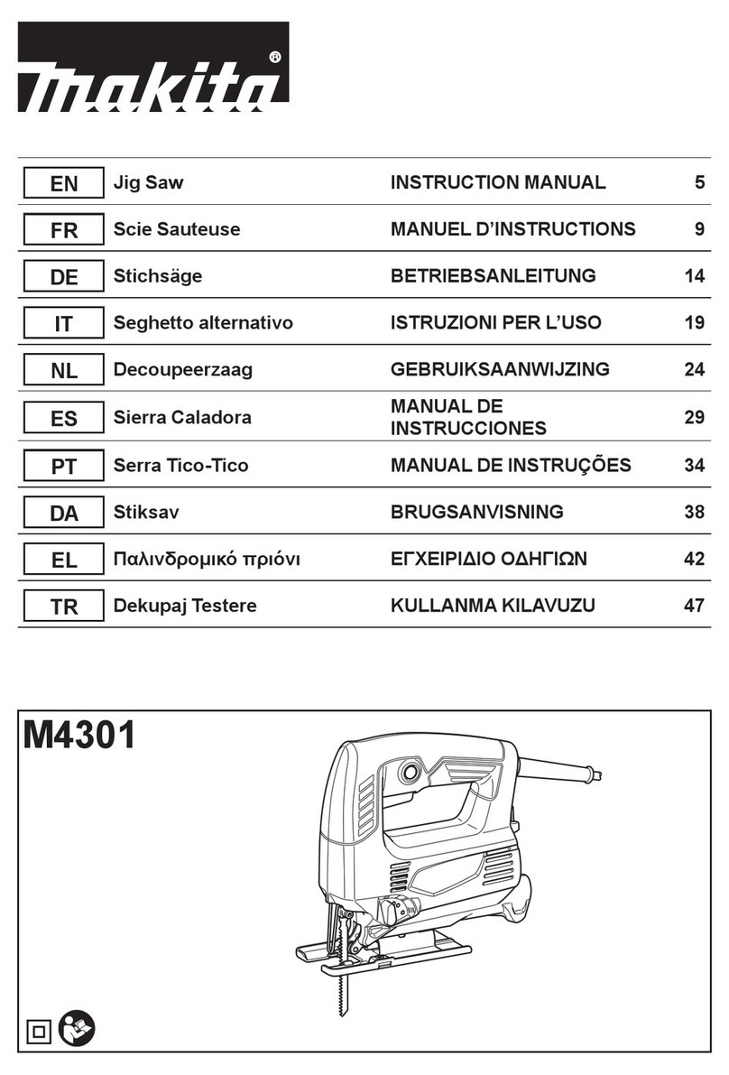 Makita M4301 instruction manual