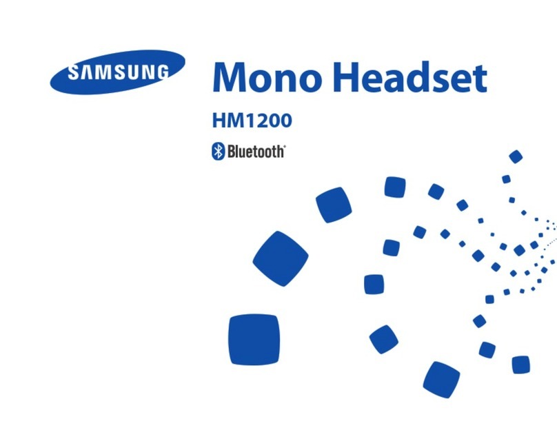 Samsung HM1200 User manual