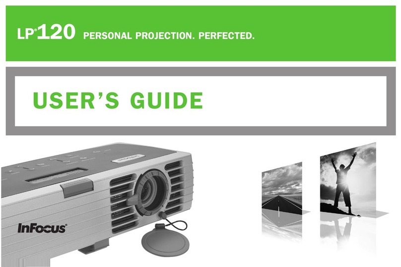 InFocus LP 120 User manual