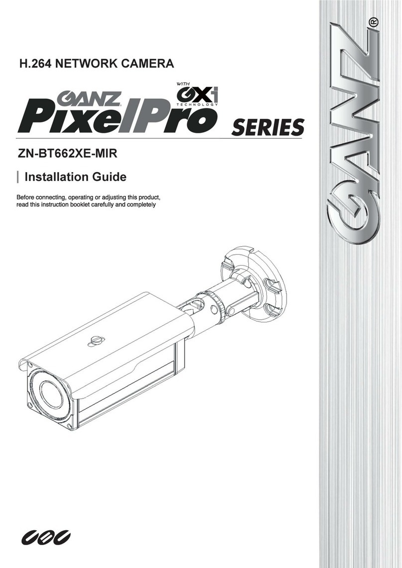 Ganz PIXELPRO SERIES User manual