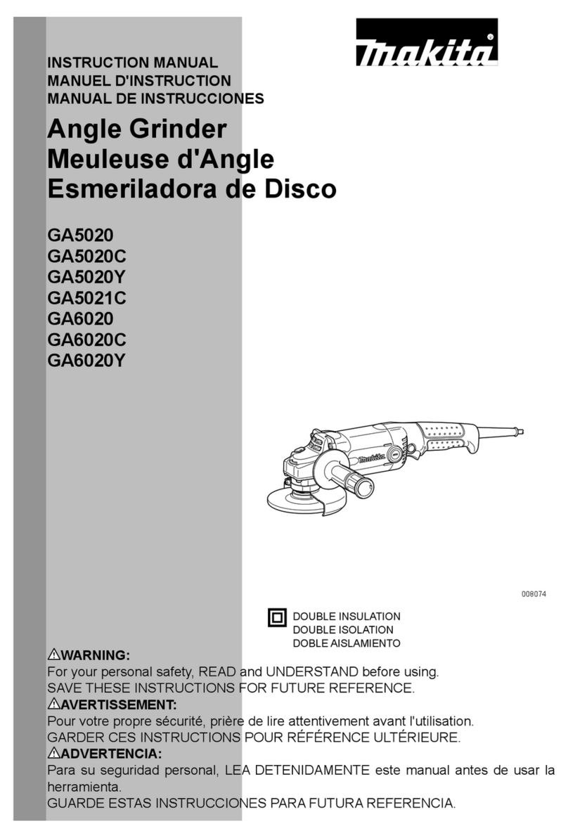Makita GA5020 instruction manual
