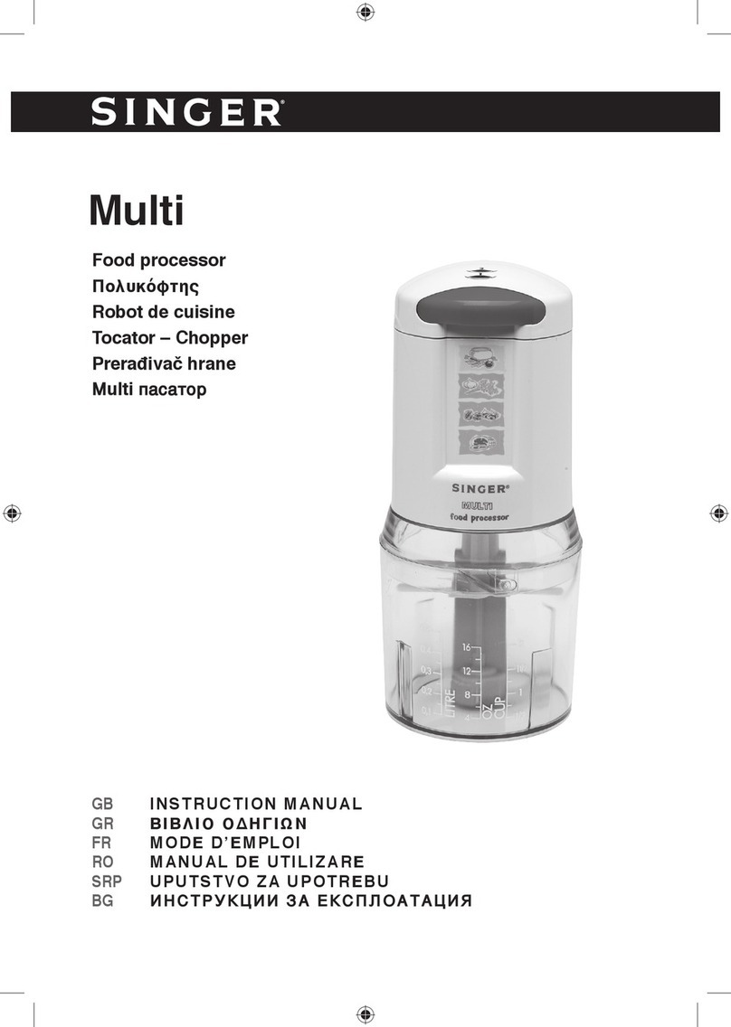 Singer Multi instruction manual