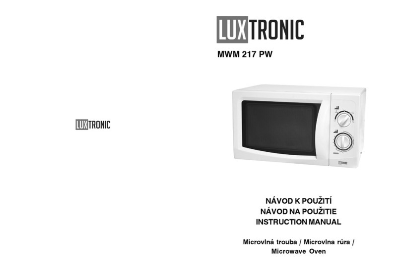 Luxtronic MWM 217 PW instruction manual