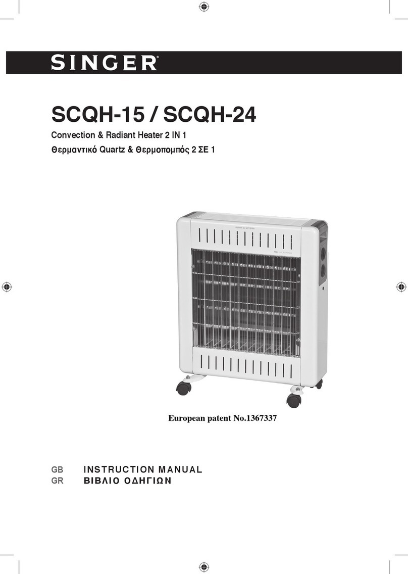 Singer SCQH-15 instruction manual
