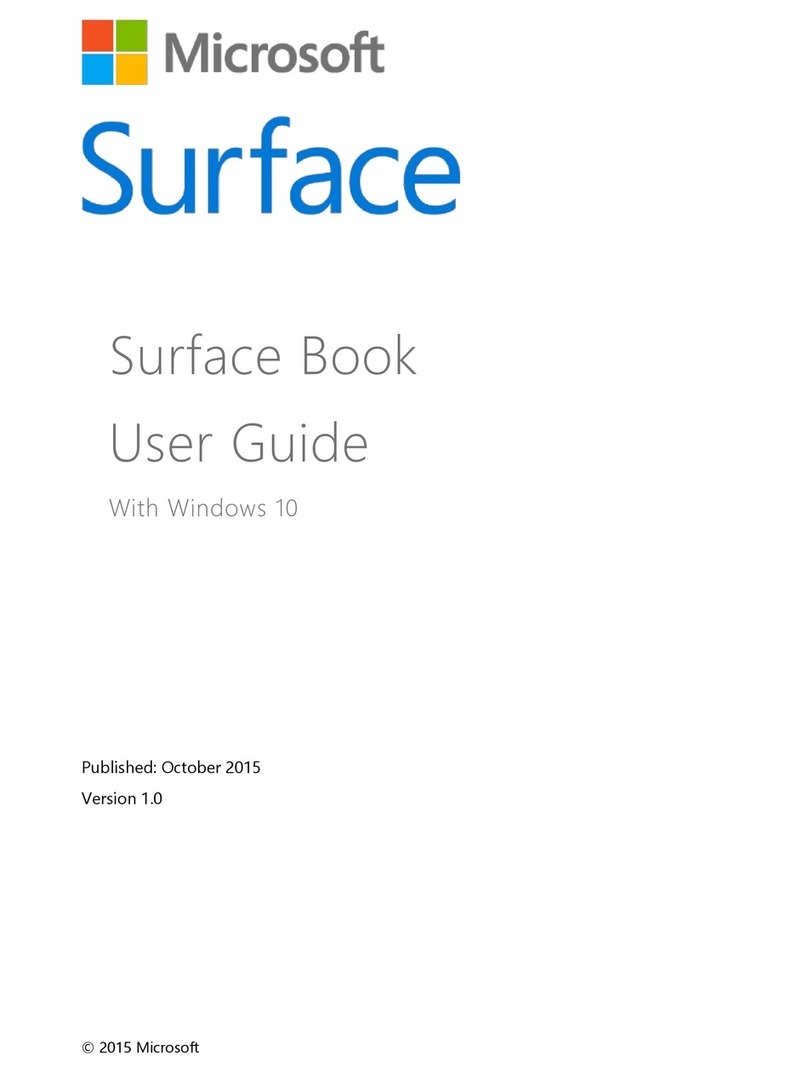 Microsoft Surface Book user guide