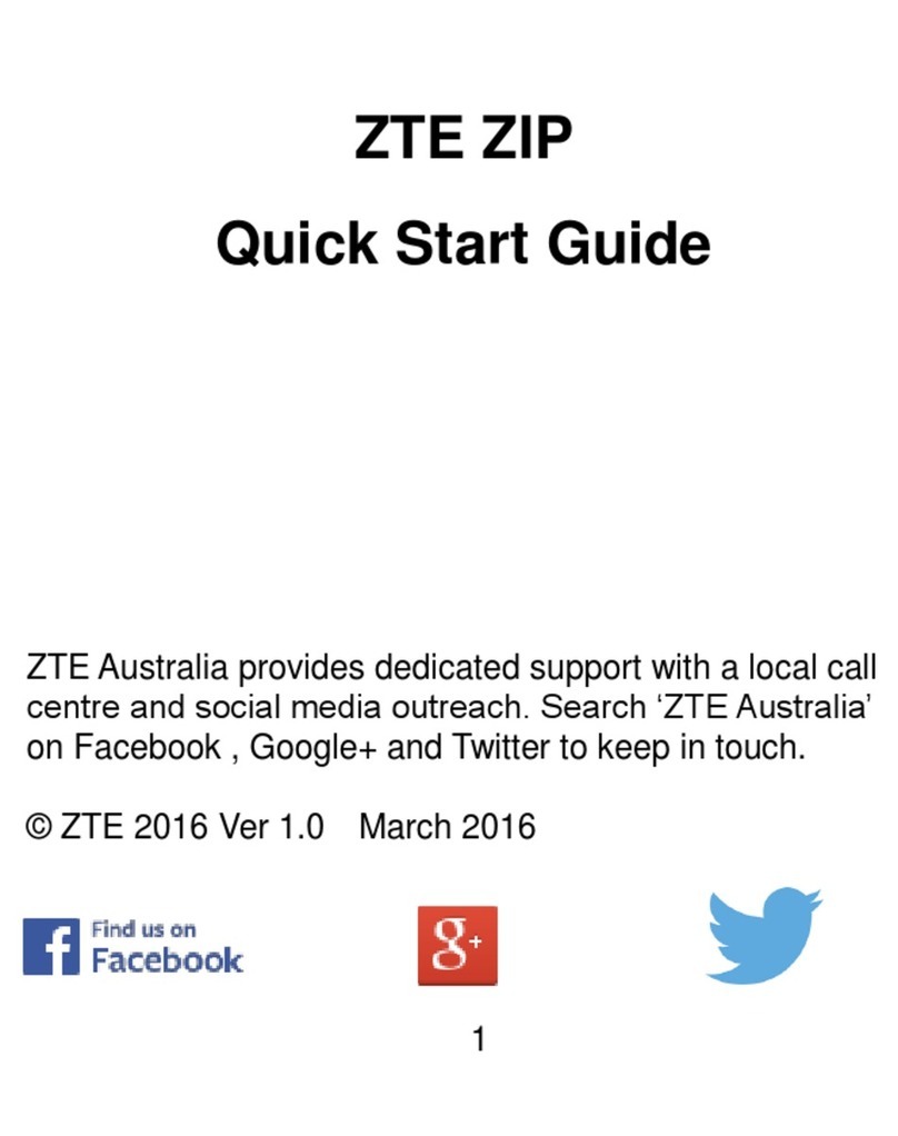 Zte ZIP User manual