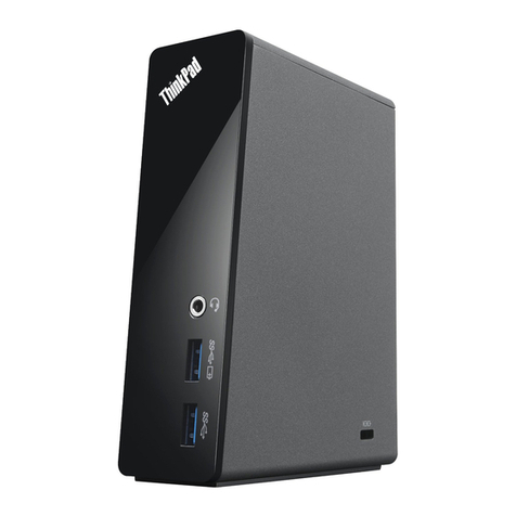 Lenovo ThinkPad OneLink+ Dock User manual